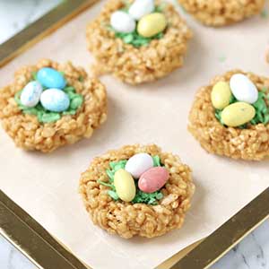 easter bunny nests 