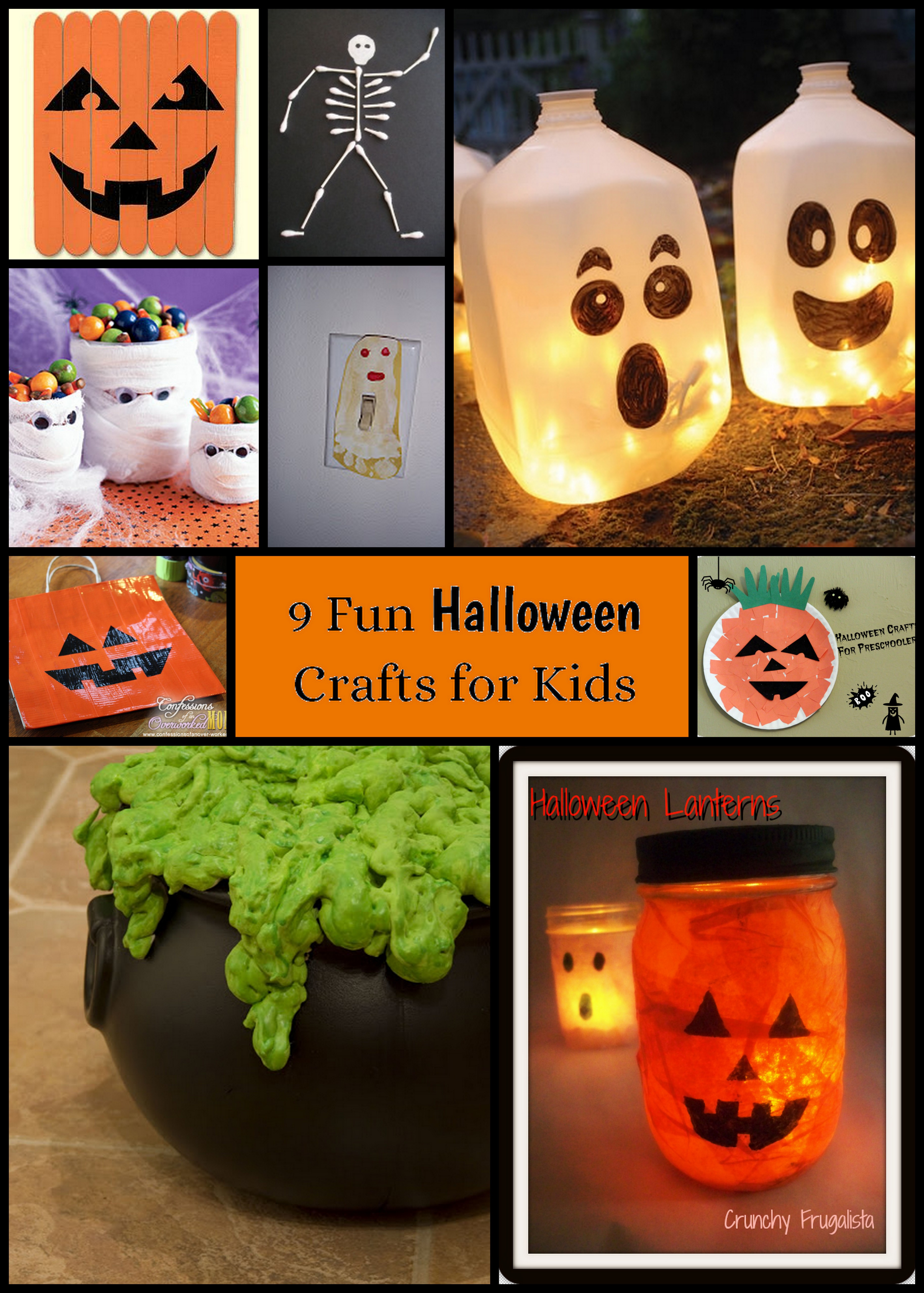 18 Fun Halloween Crafts for Kids