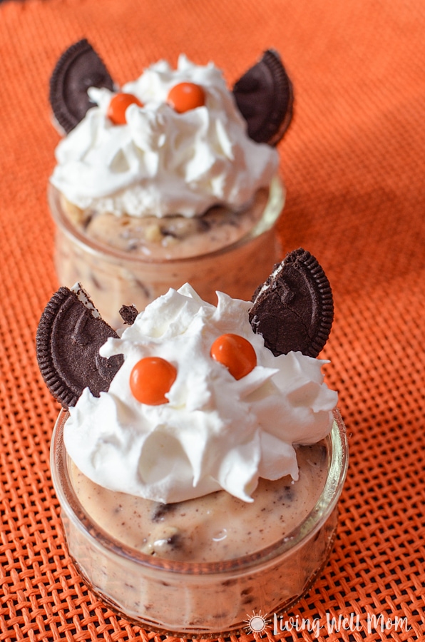 Friendly Monster Halloween Pudding Cups - Living Well Mom