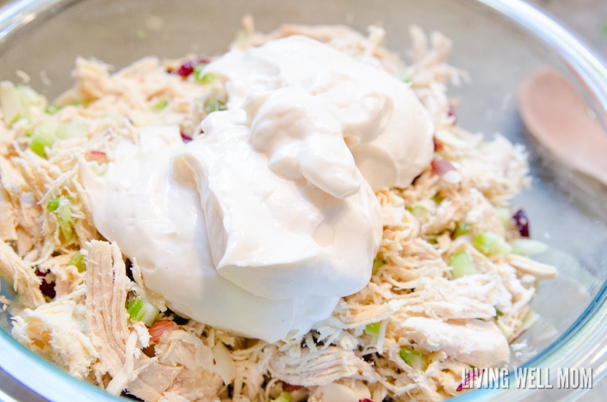 Delicious Cranberry Chicken Salad Wrap Recipe
