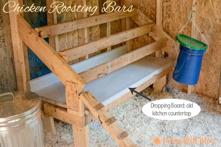 ... bars with a dropping board. Plus check out a tour of our chicken coop