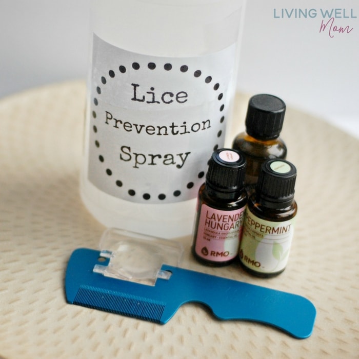 DIY Lice Prevention Spray with Essential Oils