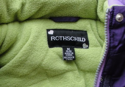 Rothschild Kids' girls purple winter coat