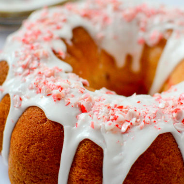 Candy Cane Peppermint Cake: Easy Yet Impressive Bundt Cake