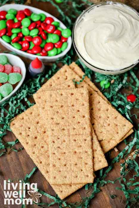 graham cracker Santa cookies ingredients