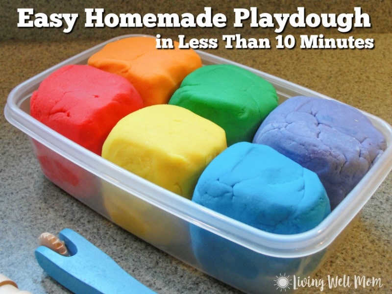 The Best Homemade Playdough Recipe | Quick & Easy