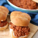 One-Pot Sloppy Joes is a quick-and-easy weeknight meal you can whip up in just 15 minutes. This hearty dinner recipe is deliciously flavorful and kid-approved too!