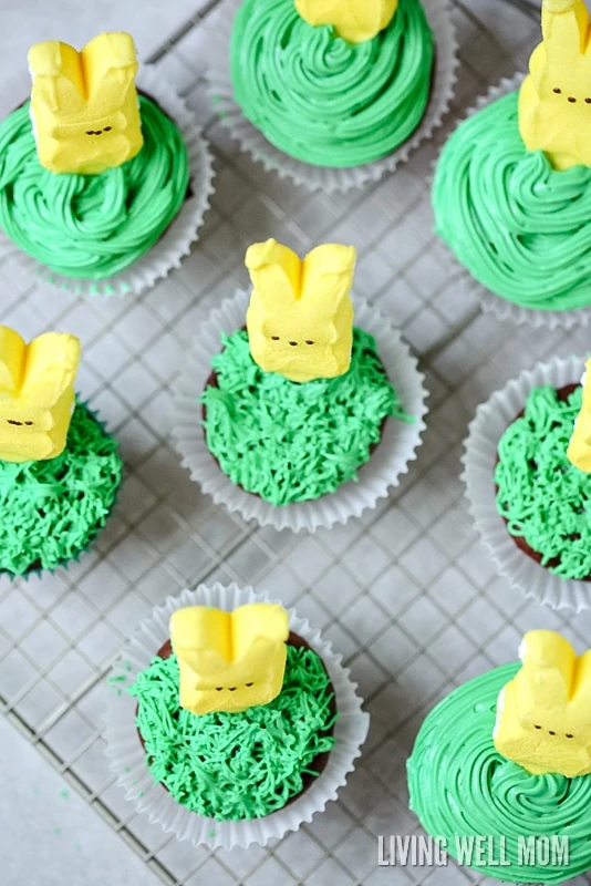 Easter Bunny Cupcakes