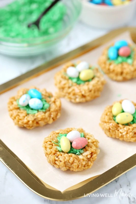 easter rice krispie treats