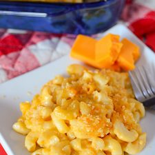 Macaroni cheese for store 6 month baby