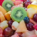 A bowl of fruit salad