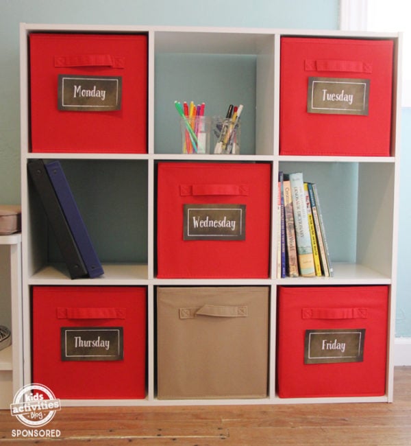 Back To School Organizing Tips