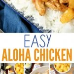 Aloha Chicken is a delicious quick-and-easy weeknight meal the whole family will love! Get the easy recipe here.