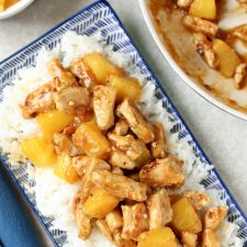 Aloha Pineapple Chicken Dinner-image