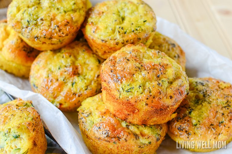 Zucchini Sausage Mini Quiches