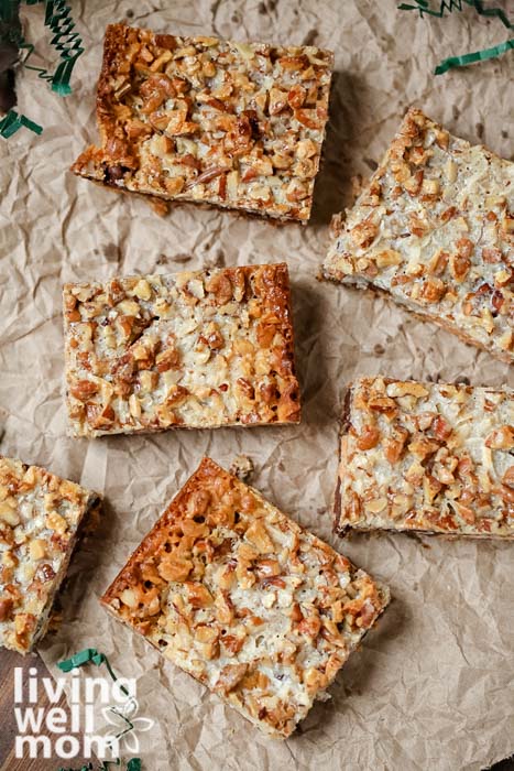 golden brown 7 layer cookie bars