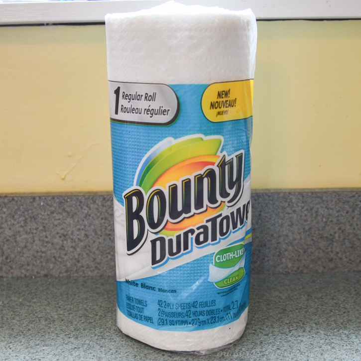 More Efficient Cleaning with Bounty DuraTowel - Living Well Mom