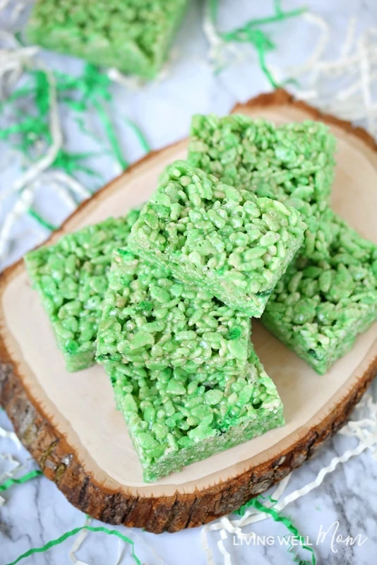 St Patrick’s Day Rice Krispies Treats