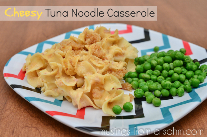 Cheesy Tuna Noodle Casserole