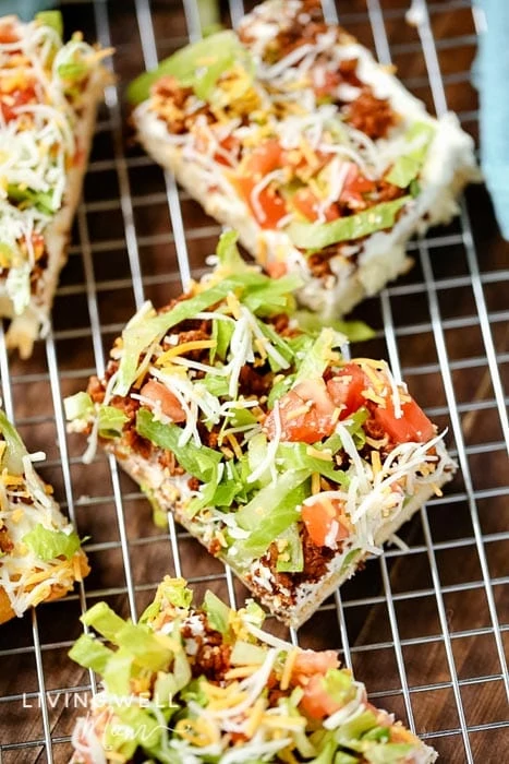 Mexican pizza with toppings