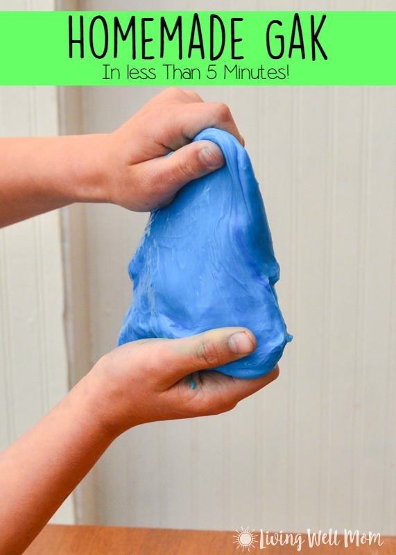 Borax Slime - learn how to make slime with borax in minutes