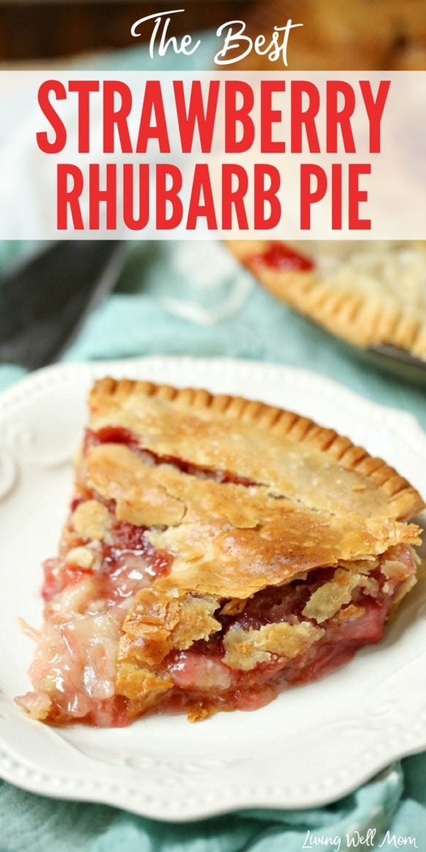 Best OldFashioned Strawberry Rhubarb Pie Recipe