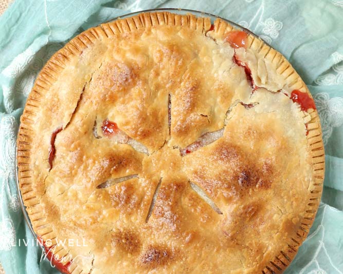 best strawberry rhubarb pie