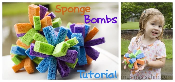 DIY Sponge Bombs