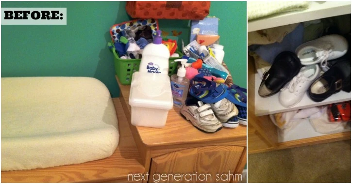 changing table organization before