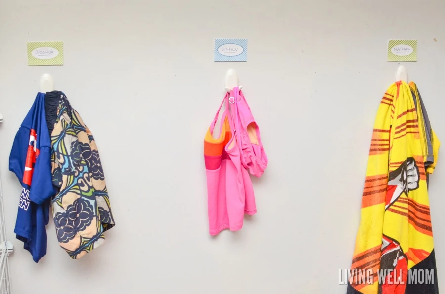 DIY Swim Gear Organizer - Everything in One Place