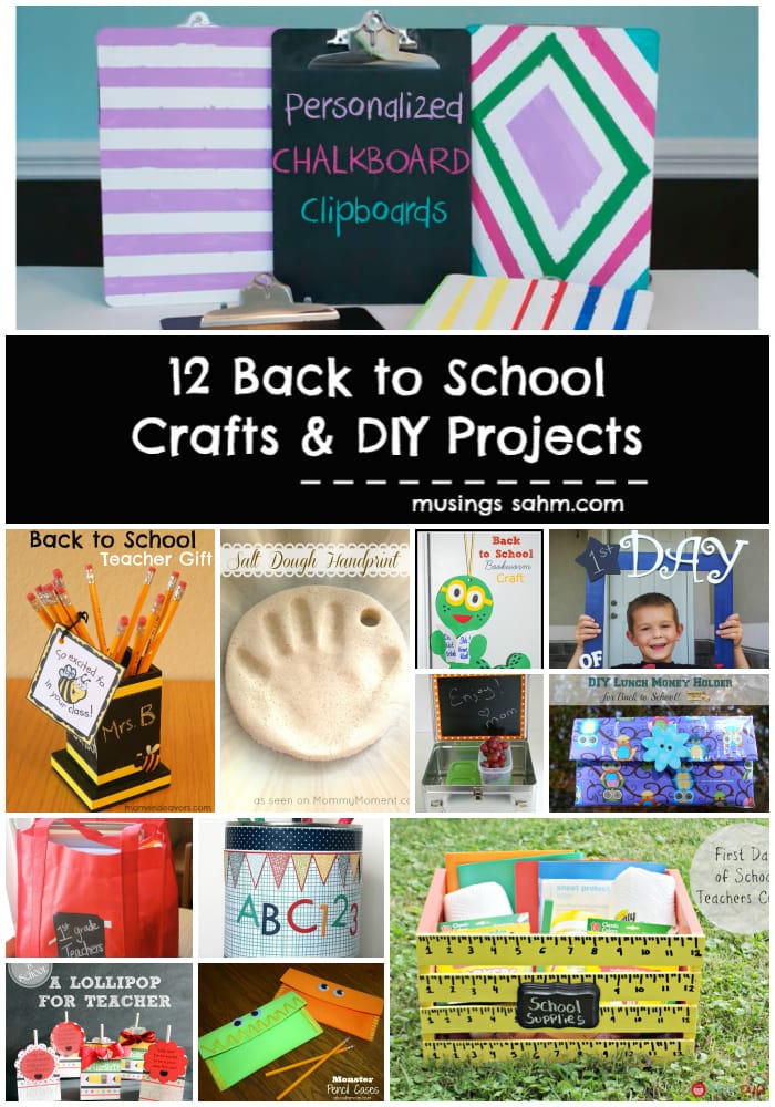 12 Back to School Crafts & DIY Projects - Living Well Mom