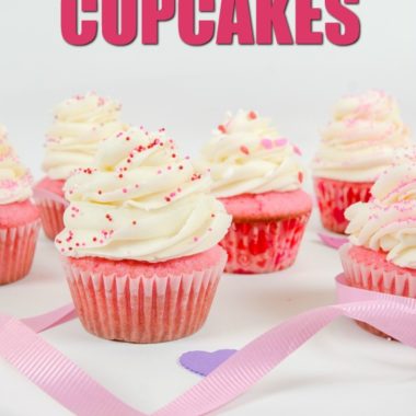 Pink Velvet Cupcakes