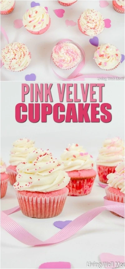 Looking for a cupcake with some color for Valentine’s Day, a baby shower, or birthday party? With a classic vanilla flavor and an unforgettable buttercream frosting, these pretty Pink Velvet Cupcakes are always a favorite!