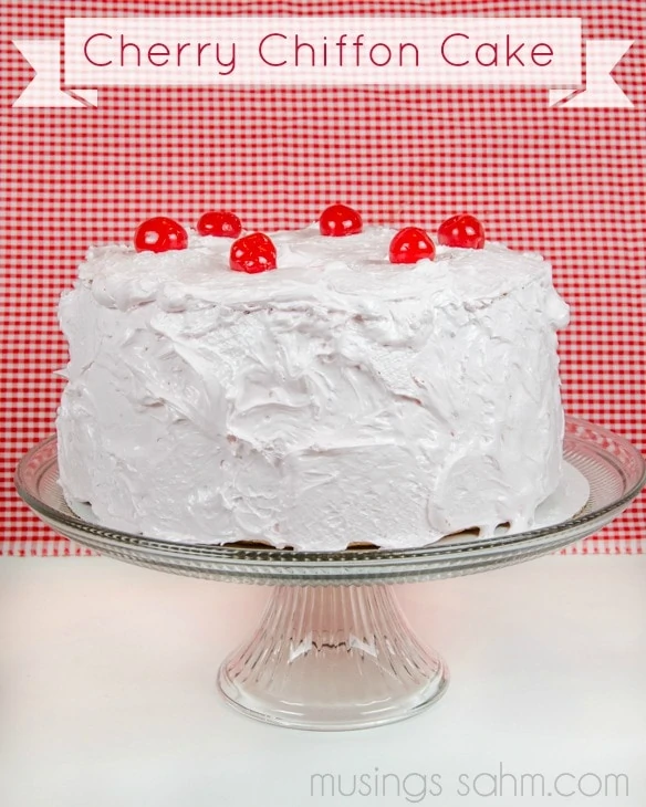 Cherry Chiffon Cake recipe