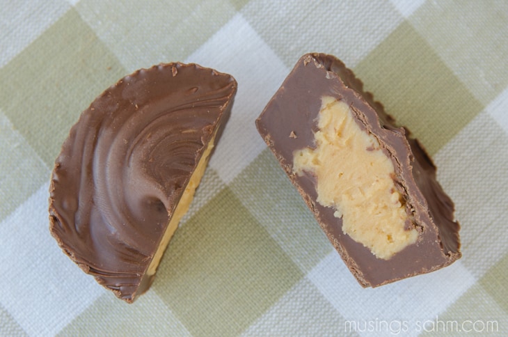 Homemade Peanut Butter Cups - the easy no-bake recipe