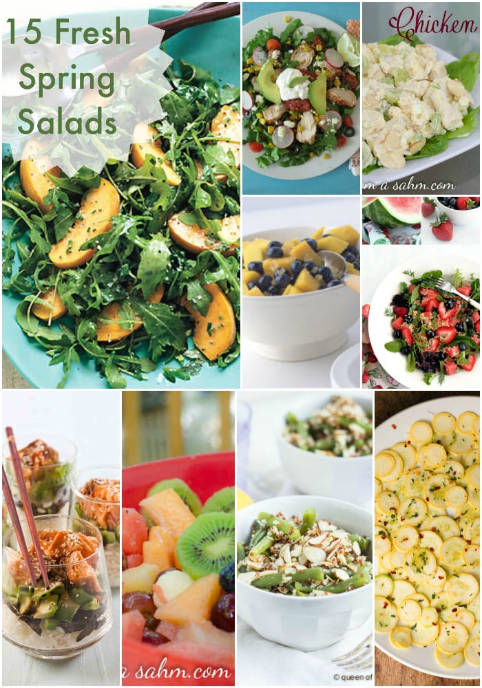 15 Fresh Spring Salads Living Well Mom