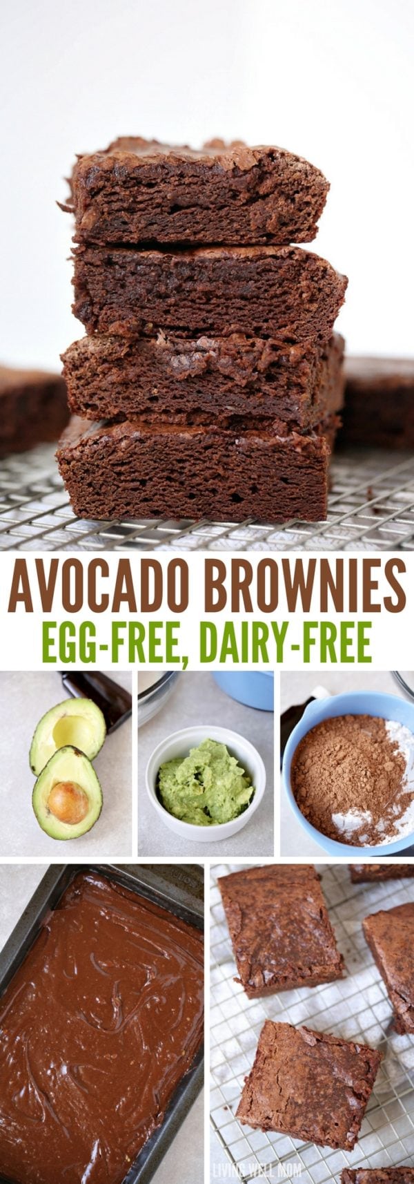 GuiltFree Avocado Brownies with No Eggs