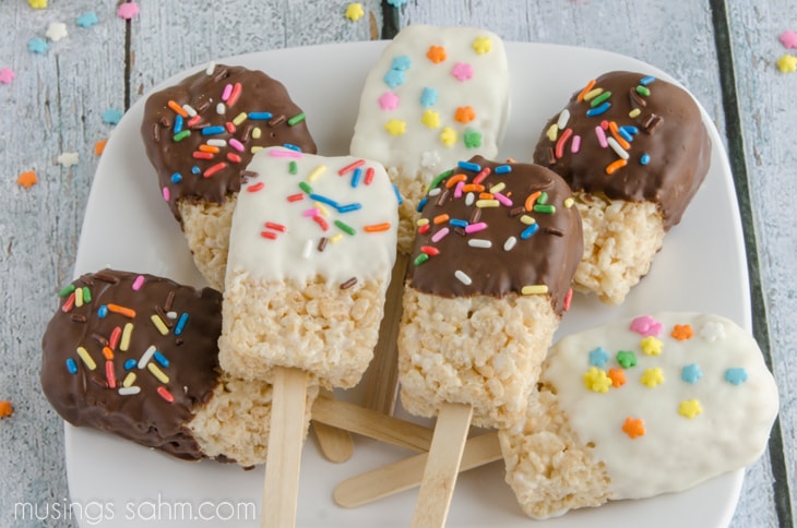Popsicle Rice Krispies Treats - Kid Friendly Things to Do