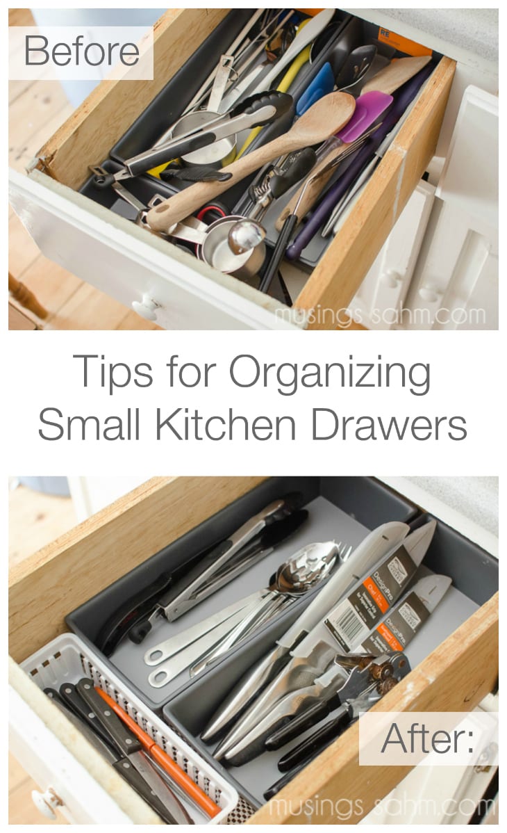 Tips For Organizing Small Kitchen Drawers Living Well Mom