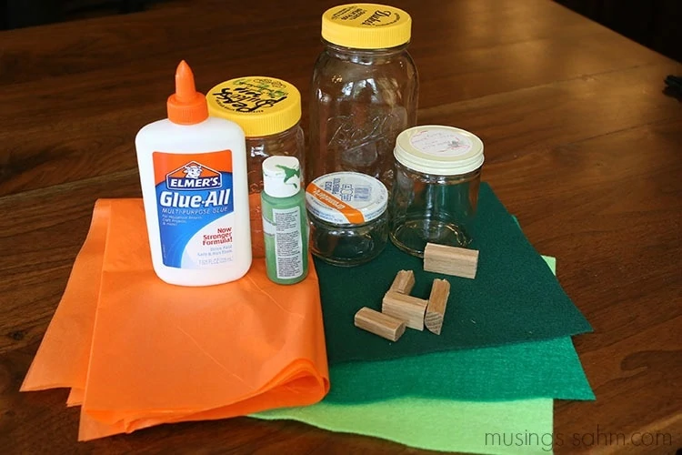 DIY pumpkin supplies