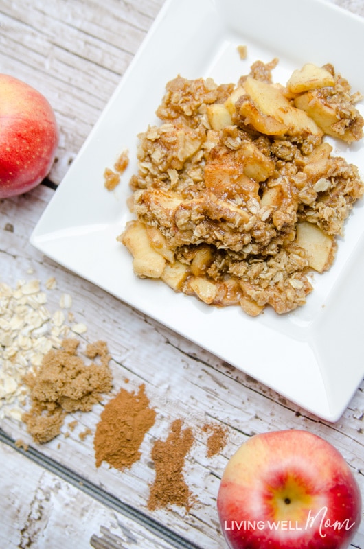 The delicious combination of spices melds perfectly with this secret-ingredient Homemade Apple Crisp recipe. Plus it’s gluten-free and so easy to make, even a “non-baker” can make a batch of this favorite fall dessert!