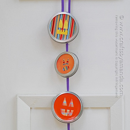 door hanger halloween craft for kids