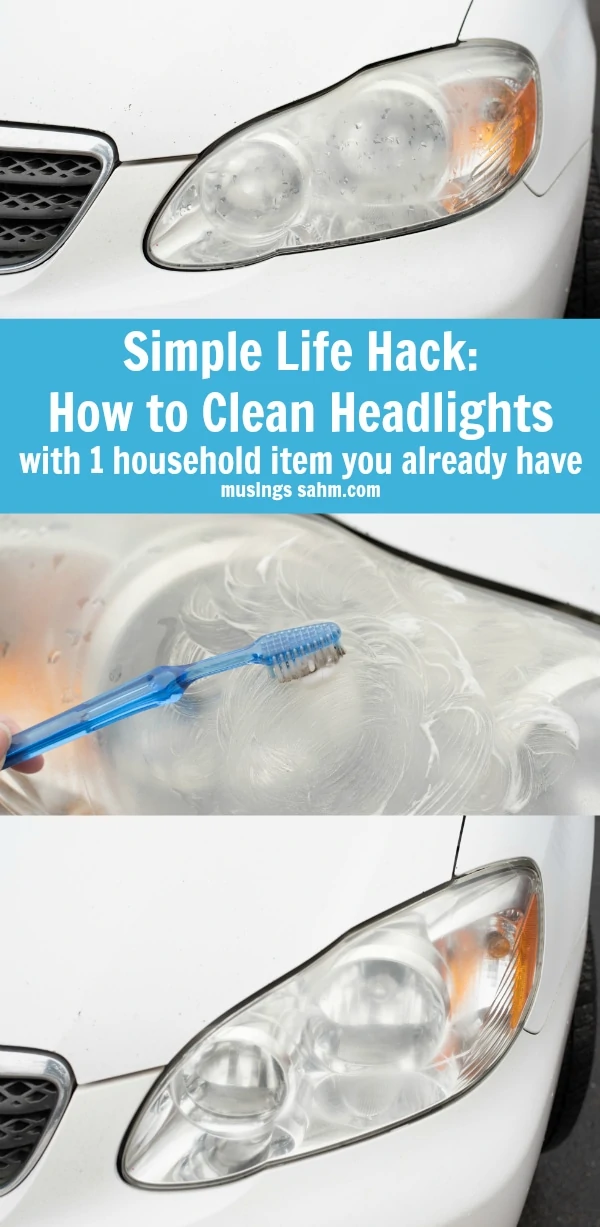 How to Clean Headlights with a Common Household Item You Already Have #Lifehacks