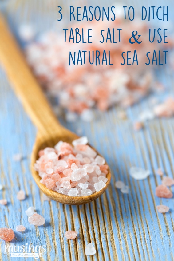 3 Reasons to Ditch Table Salt & Use Natural Sea Salt Instead Living
