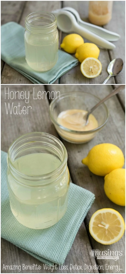 How to Quit Caffeine with this 1 Simple Trick, Plus the Amazing Benefits of Honey Lemon Water {reduces sugar cravings, carb cravings, helps weight loss, improves digestion, and much more!}