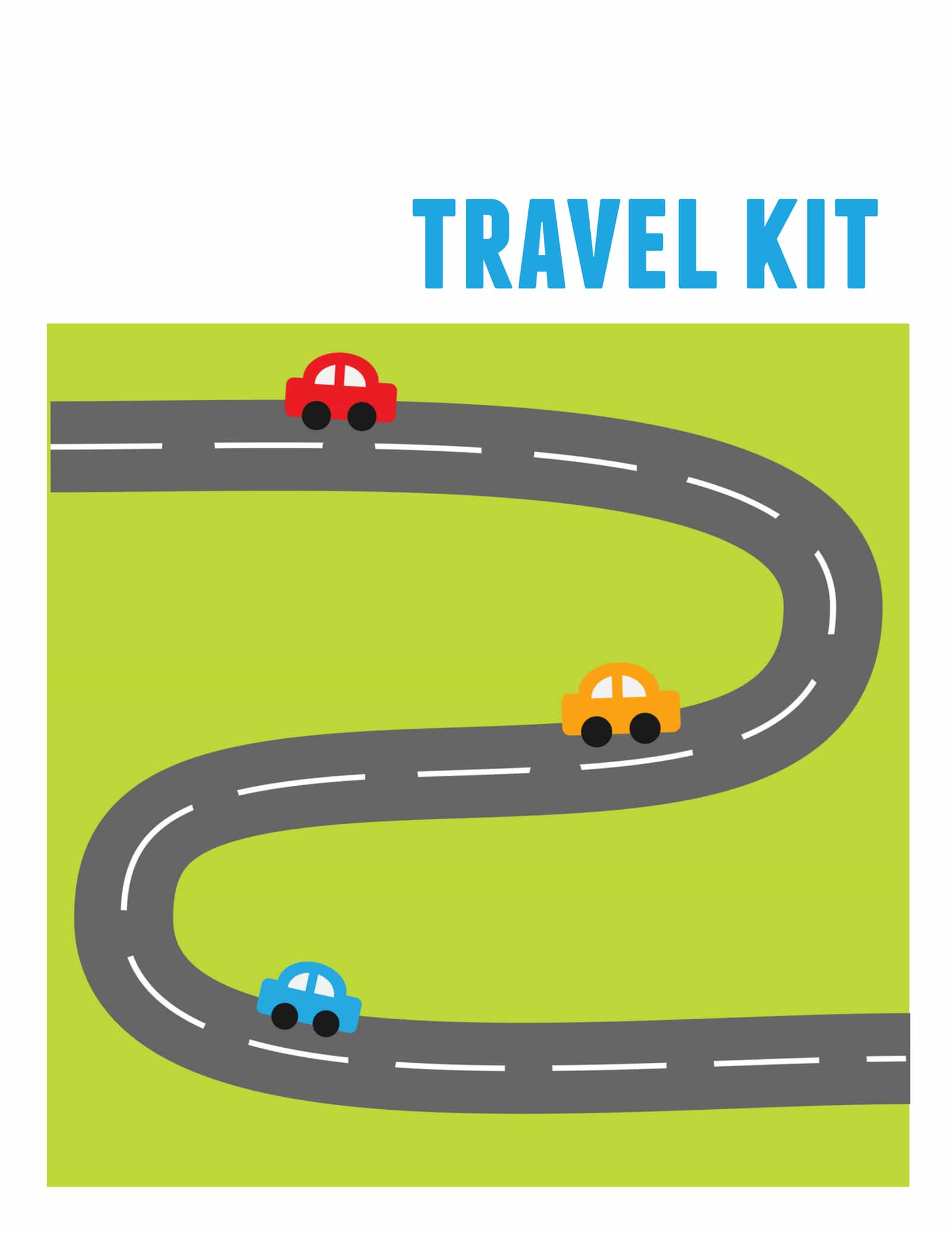 diy kids travel binder free printable road trip games