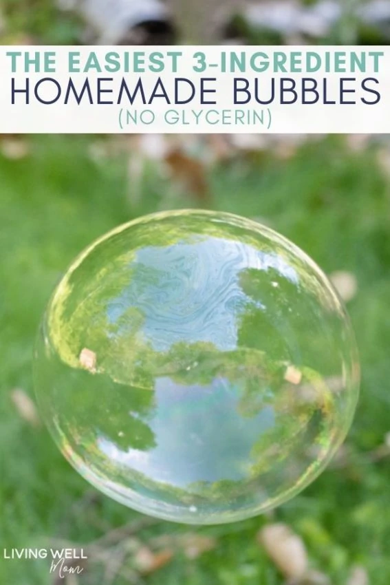 The Best Homemade Bubble Recipe - WeHaveKids