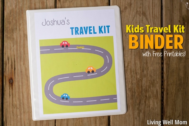 Diy Kids Travel Binder Free Printable Road Trip Games