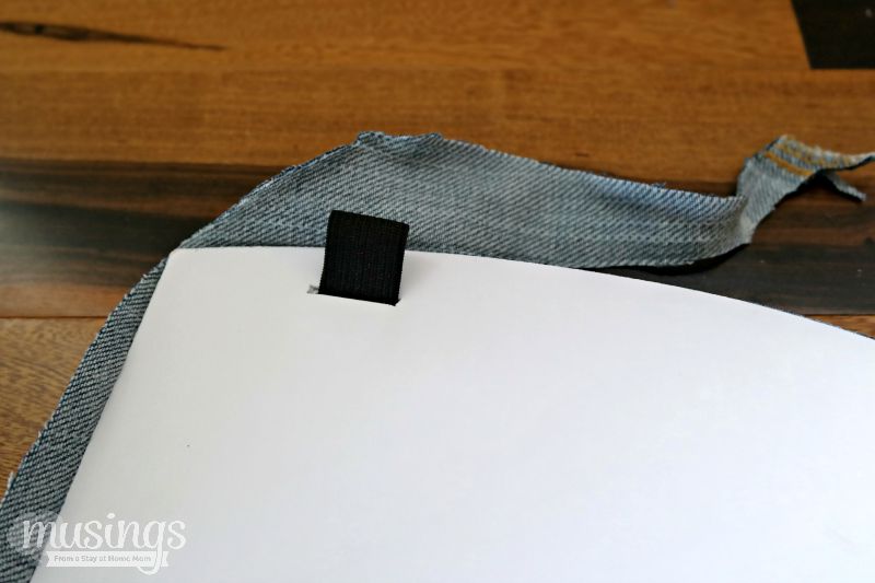 DIY Back to School Denim Notebook - Musings From a Stay At Home Mom