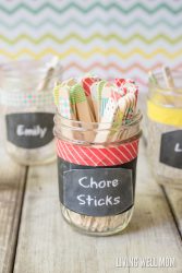 How to Make Chore Sticks: The Brilliant DIY Chore System for Kids